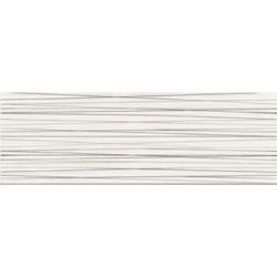 Декор ECOSTA WHITE INSERTO STRIPES SILVER 25х75