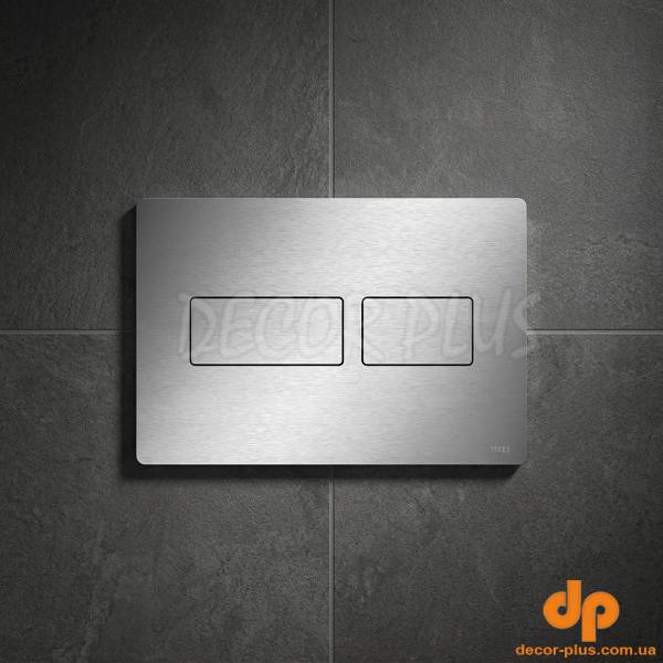 9240434 TECEsolid Панель змиву для унітазу, нержавіюча сталь, anti-fingerprint (1 сорт)