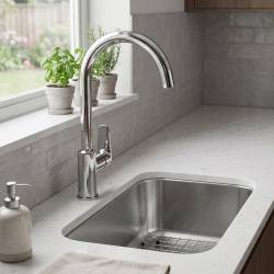 5521031 Life Змішувач д/кухні, хром (1 сорт)