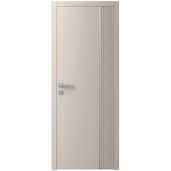 Двері міжкімнатні Ваші Двері Charm 11 NCS S 2002-Y50R сірий молдинг  