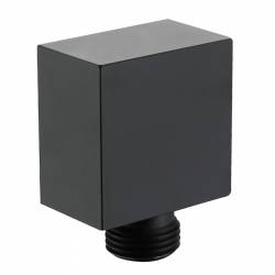 D113100000040BM Flow Підключення для душового шлангу, чорний матовий (1 сорт)