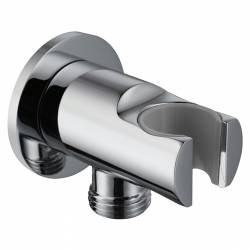 D113100000010C Flow Підключення для душового шлангу з тримачем ручного душу, хром (1 сорт)