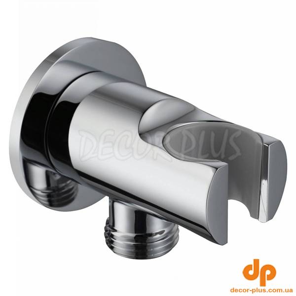 D113100000010C Flow Підключення для душового шлангу з тримачем ручного душу, хром (1 сорт)