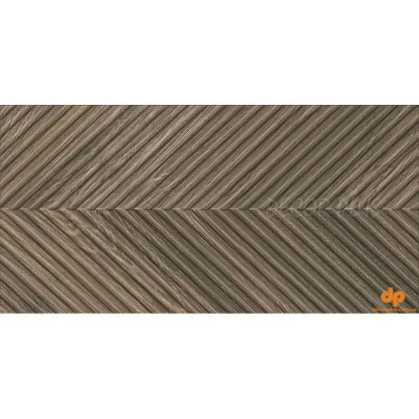 Плитка стінова Afternoon Brown B RECT STR 298x598x9 Paradyz