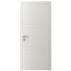 Двері міжкімнатні Ваші Двері AL 2.2 з фрезеруванням БІЛИЙ ШОВК