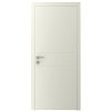 Двері міжкімнатні Ваші Двері AL 1.1 з фрезеруванням КРЕМ