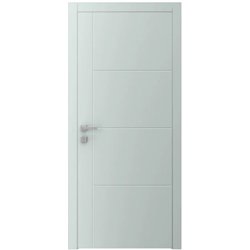 Двері міжкімнатні Ваші Двері AL 3 з фрезеруванням NCS S 2002-B50G