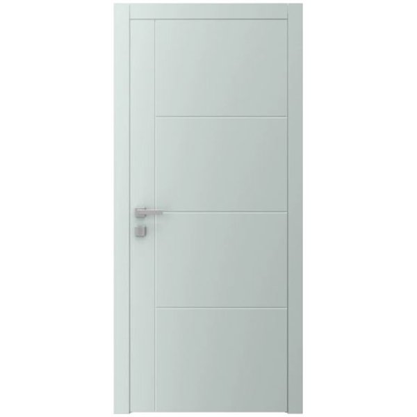 Двері міжкімнатні Ваші Двері AL 3 з фрезеруванням NCS S 2002-B50G