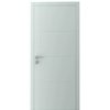Двері міжкімнатні Ваші Двері AL 3 з фрезеруванням NCS S 2002-B50G