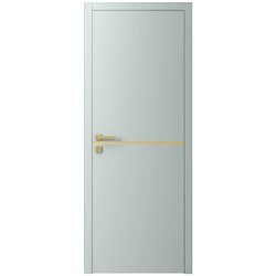Двері міжкімнатні Ваші Двері Charm 1 NCS S 2002-B50G золотий молдинг