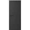Двері міжкімнатні Ваші Двері Charm 1 Графіт чорним молдингом