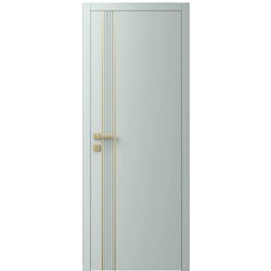 Двері міжкімнатні Ваші Двері Charm 10 NCS S 2002-B50G золотий молдинг