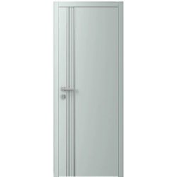 Двері міжкімнатні Ваші Двері Charm 10 NCS S 2002-B50G сірий молдинг  