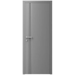 Двері міжкімнатні Ваші Двері Charm 10 RAL 7004 сірий молдинг  