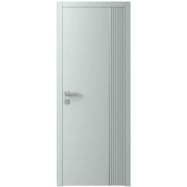 Двері міжкімнатні Ваші Двері Charm 11 NCS S 2002-B50G сірий молдинг  