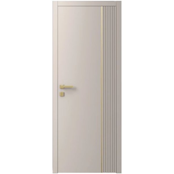 Двері міжкімнатні Ваші Двері Charm 11 NCS S 2002-Y50R золотий молдинг