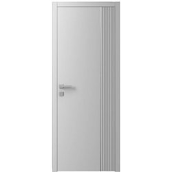 Двері міжкімнатні Ваші Двері Charm 11 RAL 7047 сірий молдинг  