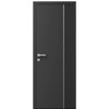 Двері міжкімнатні Ваші Двері Charm 11 Графіт сірий молдинг  