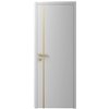 Двері міжкімнатні Ваші Двері Charm 2 NCS S 2002-B50G золотий молдинг 