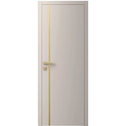 Двері міжкімнатні Ваші Двері Charm 2 NCS S 2002-Y50R  золотий молдинг