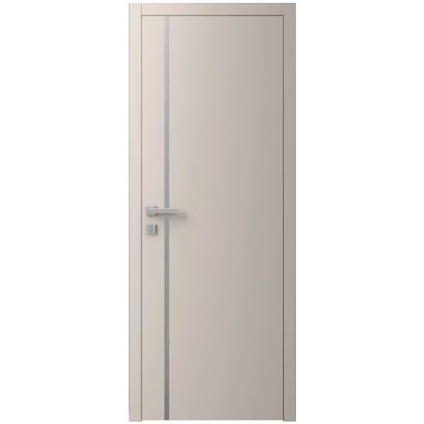 Двері міжкімнатні Ваші Двері Charm 2 NCS S 2002-Y50R сірий молдинг  