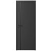 Двері міжкімнатні Ваші Двері Charm 2 Графіт чорним молдингом