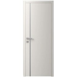 Двері міжкімнатні Ваші Двері Charm 2 Крем сірий молдинг  