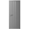 Двері міжкімнатні Ваші Двері Charm 3 RAL 7004 сірий молдинг  