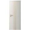Двері міжкімнатні Ваші Двері Charm 3 Крем золотий молдинг 