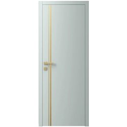 Двері міжкімнатні Ваші Двері Charm 5 NCS S 2002-B50G золотий молдинг