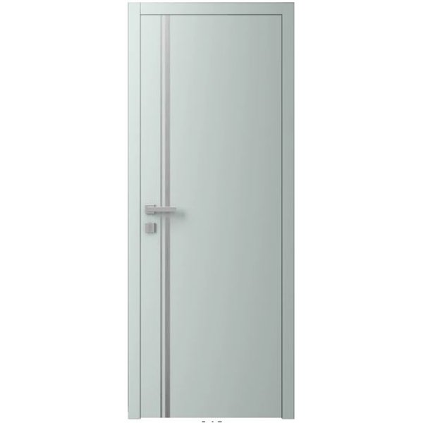 Двері міжкімнатні Ваші Двері Charm 5 NCS S 2002-B50G сірий молдинг 