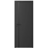 Двері міжкімнатні Ваші Двері Charm 5 Графіт чорним молдингом
