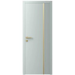 Двері міжкімнатні Ваші Двері Charm 7 NCS S 2002-B50G золотий молдинг