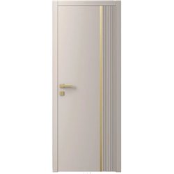 Двері міжкімнатні Ваші Двері Charm 7 NCS S 2002-Y50R золотий молдинг