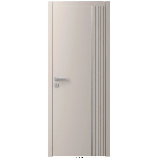 Двері міжкімнатні Ваші Двері Charm 7 NCS S 2002-Y50R сірий молдинг 