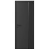 Двері міжкімнатні Ваші Двері Charm 7 Графіт чорним молдингом 