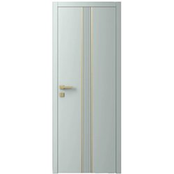 Двері міжкімнатні Ваші Двері Charm 9 NCS S 2002-B50G золотий молдинг