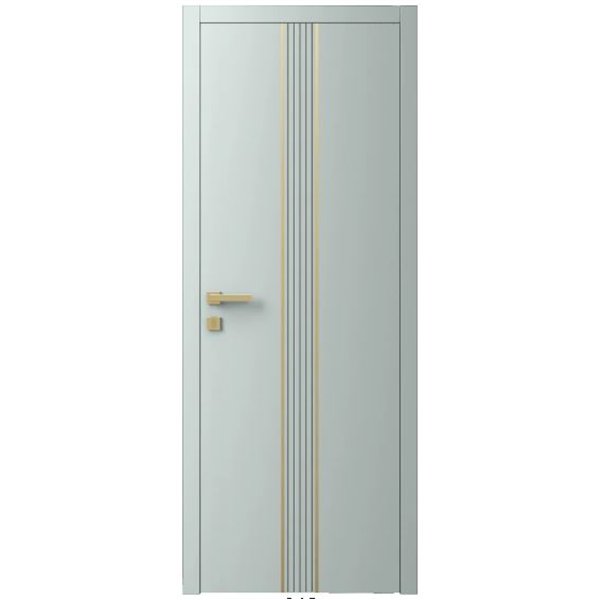 Двері міжкімнатні Ваші Двері Charm 9 NCS S 2002-B50G золотий молдинг