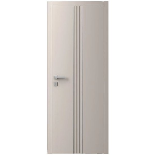 Двері міжкімнатні Ваші Двері Charm 9 NCS S 2002-Y50R сірий молдинг  