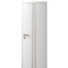Двері міжкімнатні Ваші Двері Charm 9 Білий золотий молдинг
