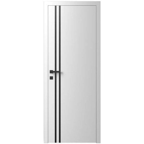 Двері міжкімнатні Ваші Двері Charm 4 Білий  чорним молдингом
Charm 4 крем  - Міжкімнатні двері
Charm 4 крем  - Міжкімнатні две