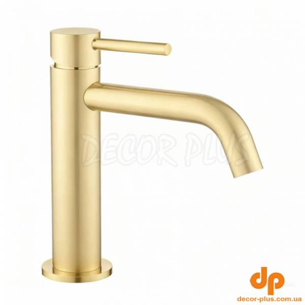 550534BG Flow Змішувач для раковини, brushed gold (1 сорт)