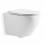 DUN30201111W Universal Підвісний безобідковий унітаз з кришкою soft-close та Vortex Flush, білий (1 сорт)