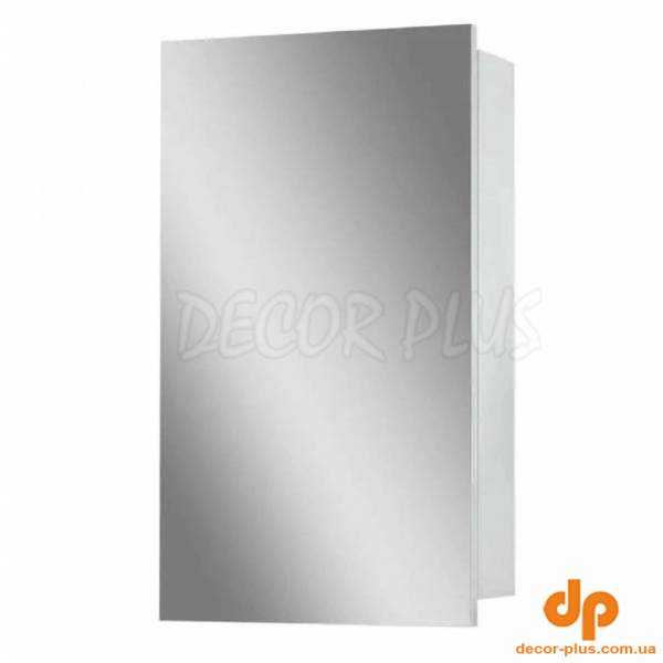 Шафка-дзеркало Базис 400 SH-0140-B білий D-Line