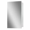 Шафка-дзеркало Базис 400 SH-0140-B білий D-Line