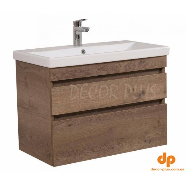 Шафка з умивальником Вінтаж Elite (Аліканте) 80, Аква Родос