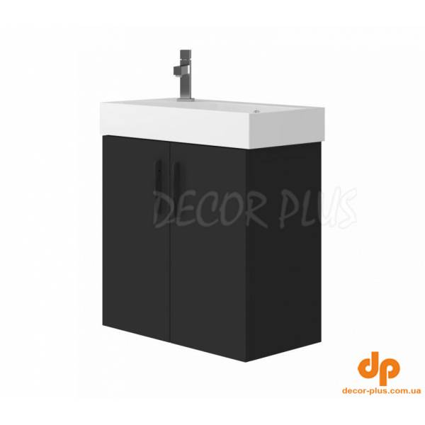 Шафка з умивальником Manhattan Mh-65 чорний Juventa