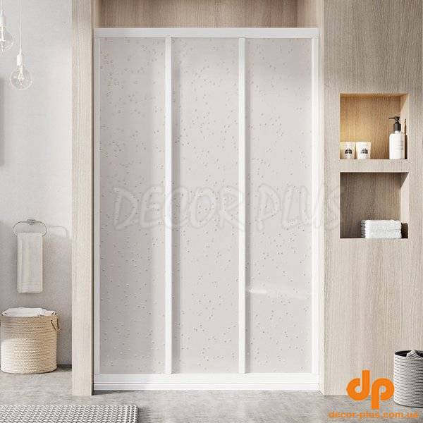 Душові двері триелементні ASDP3-120 1980 Pearl White RAVAK