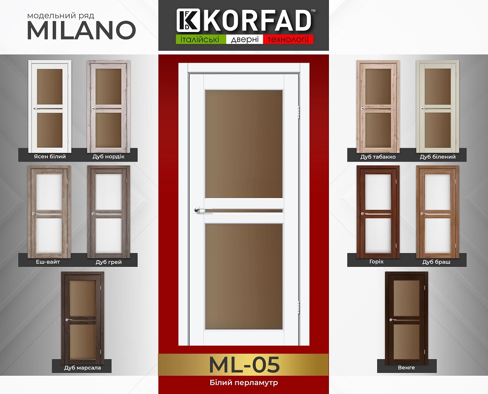 Двери Korfad milano-ml-05