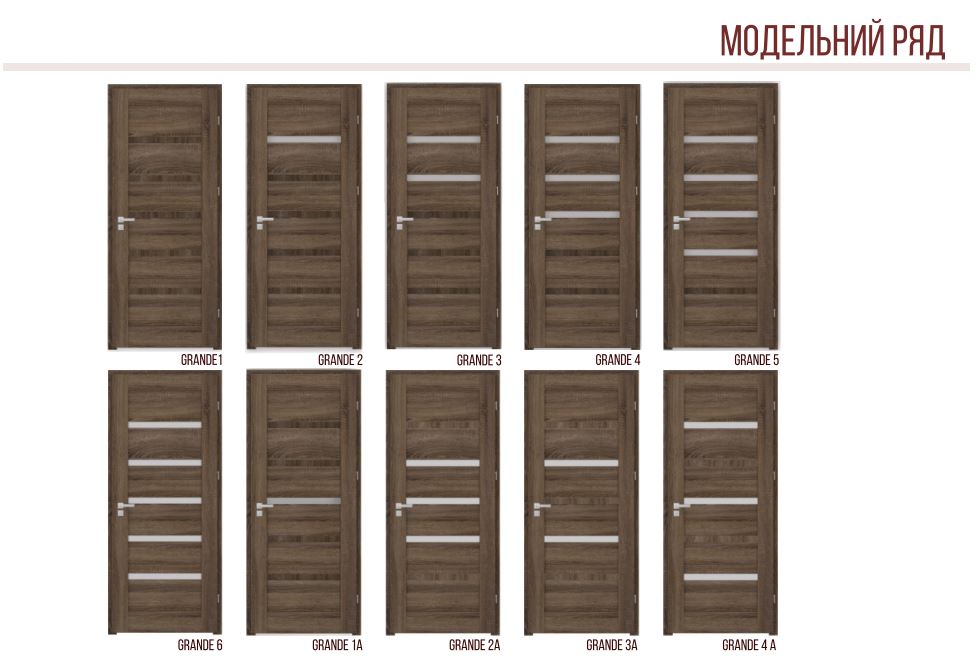 Двері EcoDoors колекція Eco-Grande